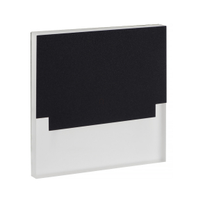   LED süllyesztett lépcsővilágító 0,8W, 3000K, 13lm, fekete - Sabik Kanlux 29853