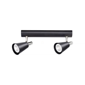   Fali spot lámpa, fekete, 2xGU10 foglalattal - Sempra EL Kanlux 33093