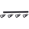 Fali spot lámpa, fekete, 4xGU10 foglalattal - Sempra EL Kanlux 33097