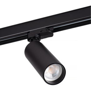   Sínre szerelhető lámpatest 1xGU10 foglalattal, Tear 3 fázisú sínhez, fekete - Tear 3 Kanlux 33139