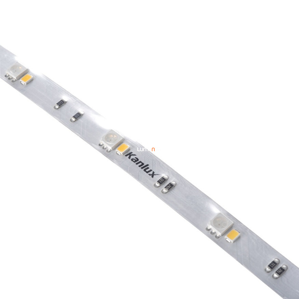 LED szalag, 48 LED/m, RGBW, 24V, 4,6W/m, 490lm/m, 5 méter, IP65