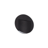 LED lépcsővilágító, kerek 0,8W, 4000K, 15lm, fekete - Ernius Kanlux 33335
