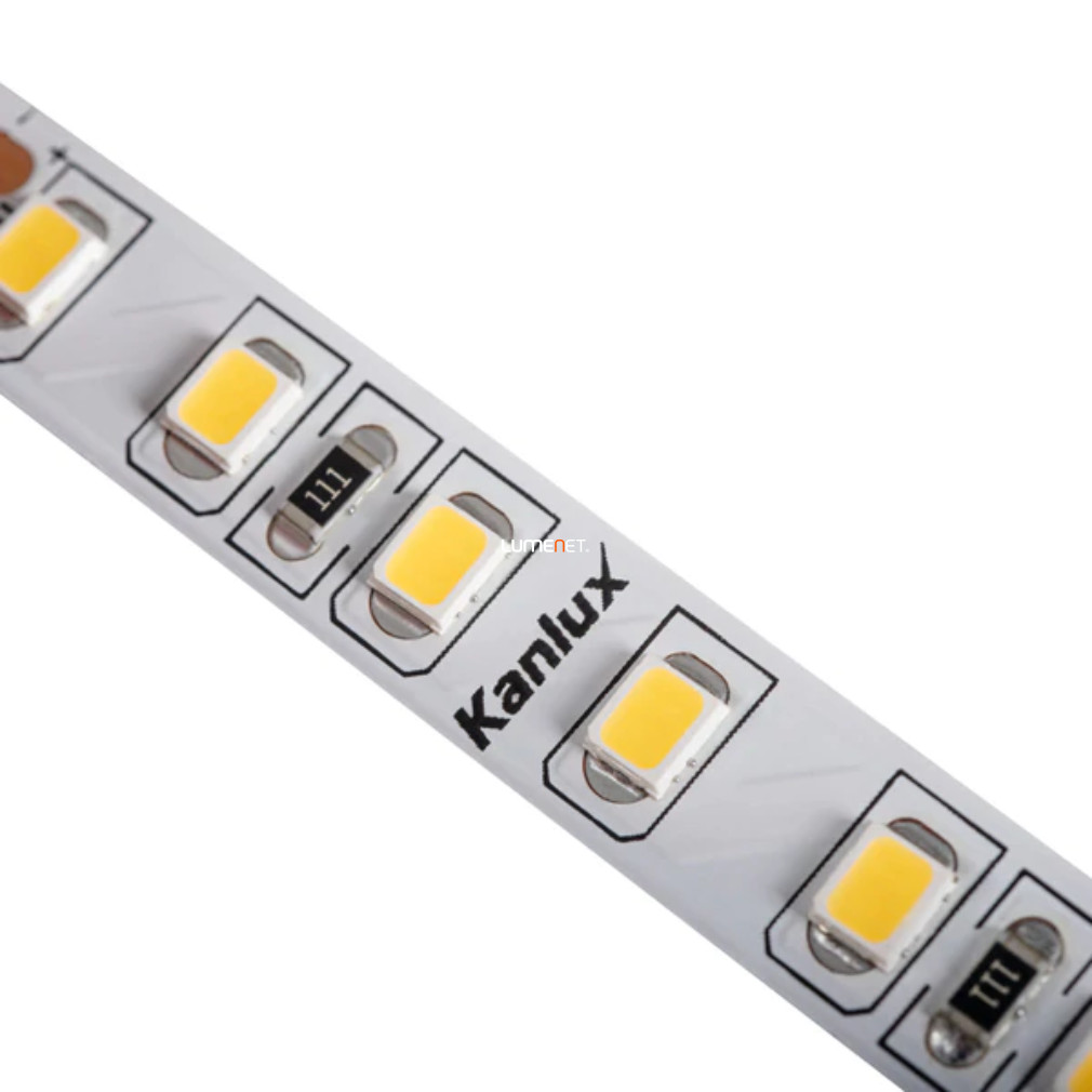 LED szalag, 120 LED/m, természetes fehér, 24V, 16W/m, 1920lm/m, 30 méter