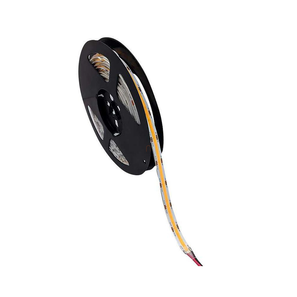LED szalag LCOB 8W/fm 12V IP00-WW 720lm/fm 3000k 5fm/csomag Kanlux 33364