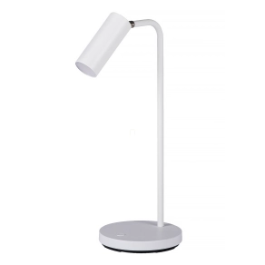   Állítható íróasztali LED lámpa fehér színben 39 cm - Leadie Kanlux 35290, dimmelhető, 1.7 méretes kábellel, 3000-4500-6500 K, 300 lm, 4,6 W