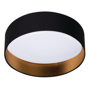   Mennyezeti LED lámpa, 17,5W, 1500lm, 4000K, fekete-arany színben - Rifa Kanlux 36464