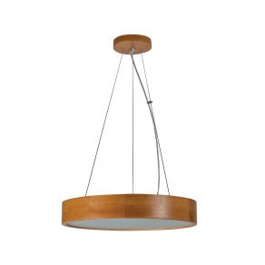   Függesztett lámpa, 47 cm, fa-opál, 3xE27 foglalattal - Jasmin Kanlux 36501