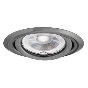   Süllyesztett spot lámpa, billenthető, szürke - Kanlux 37162