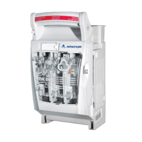   Szakaszoló biztosíték vízszintes 000-160A, szerelőlapra, S csatlakozás APATOR RBK-000 Pro, 63-823191-011