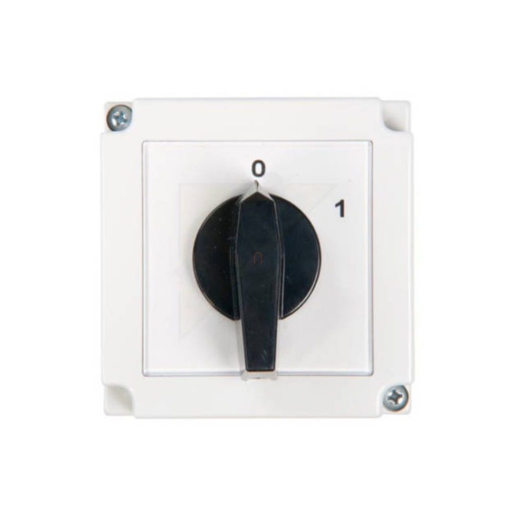Tokozott ipari Be-Ki kapcsoló 3P 25A Apator 4G25-10-PK