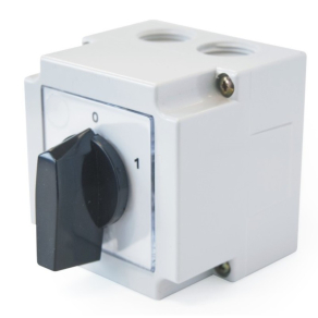 Tokozott ipari Be-Ki kapcsoló 3P 63A Apator 4G63-10-PK