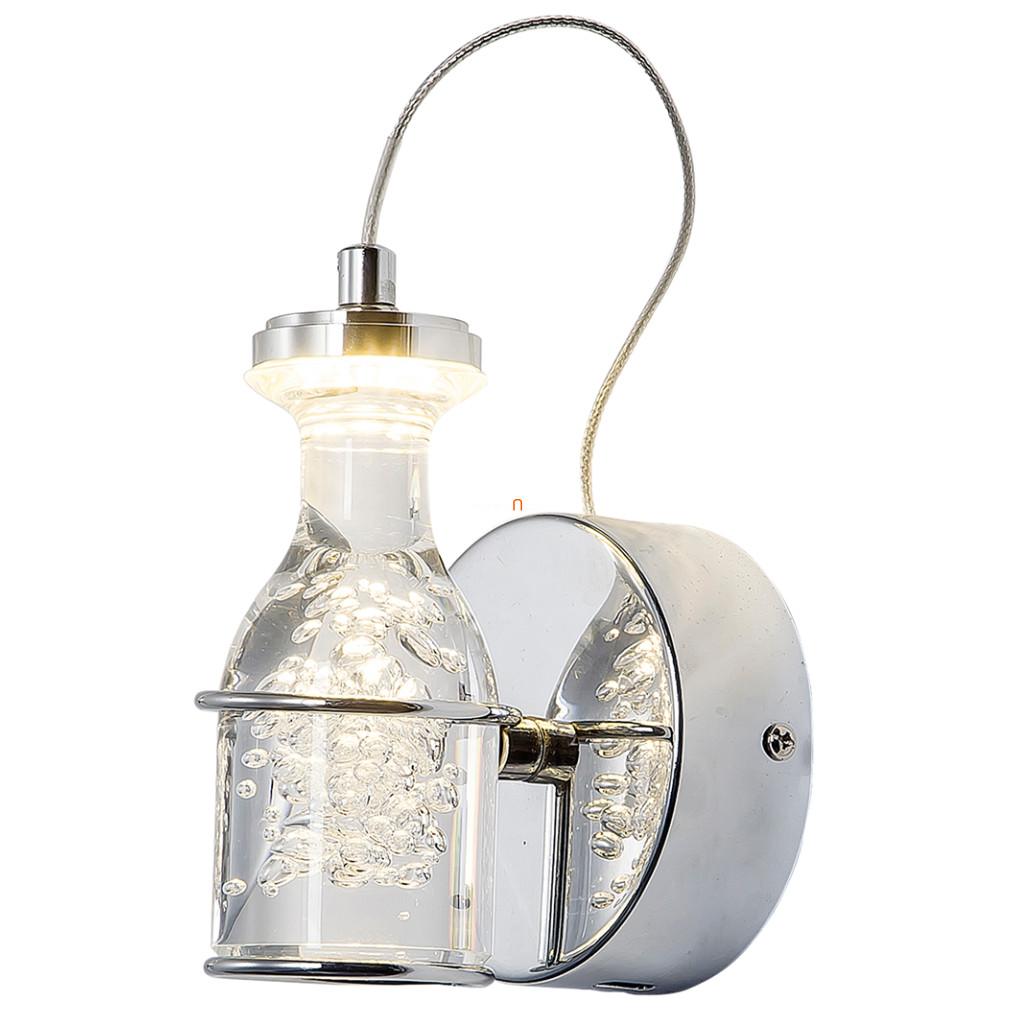 Buborék üveges fali LED lámpa (Bottle)