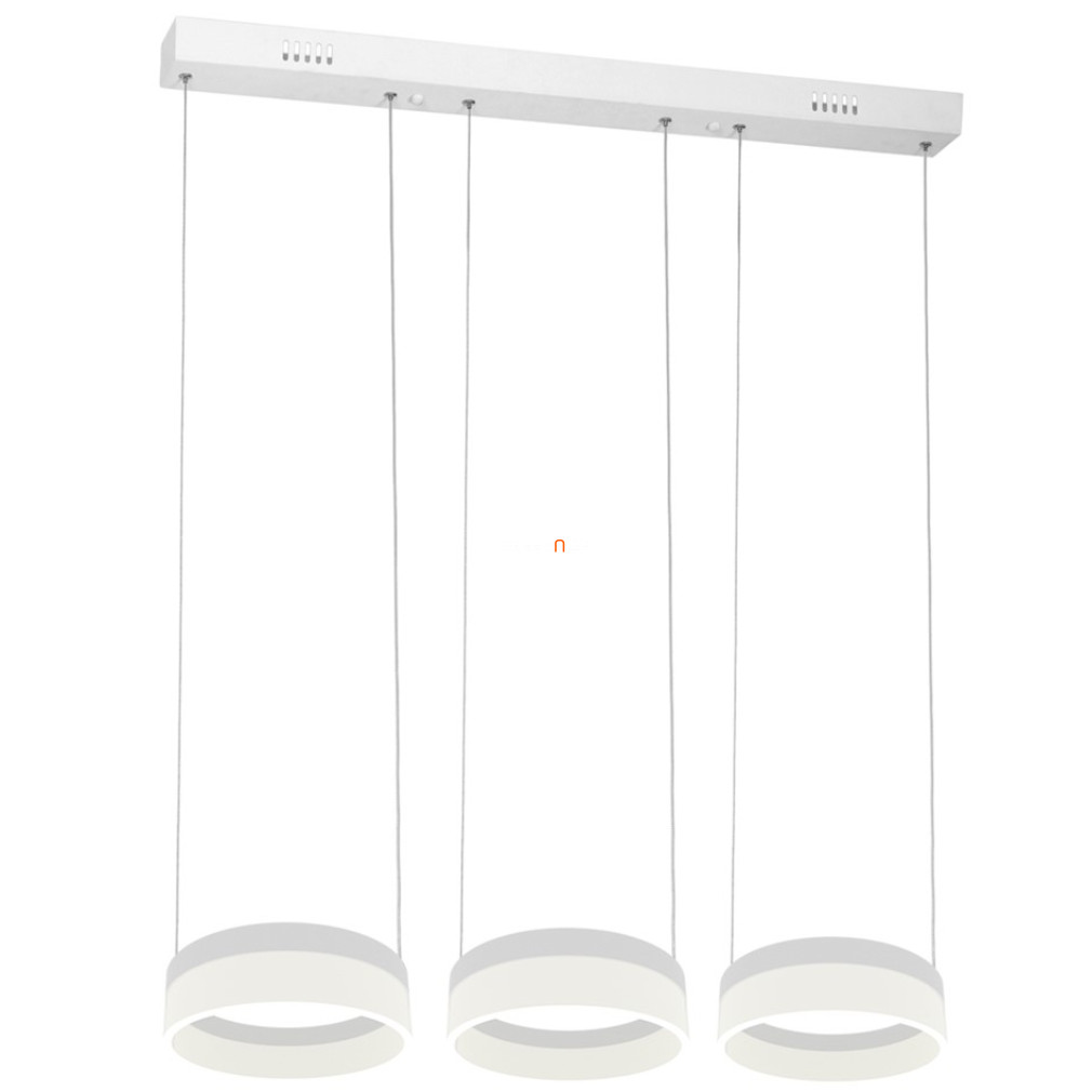Függesztett LED lámpa 36 W, hidegfehér, 75 cm, fehér színű (Ring)