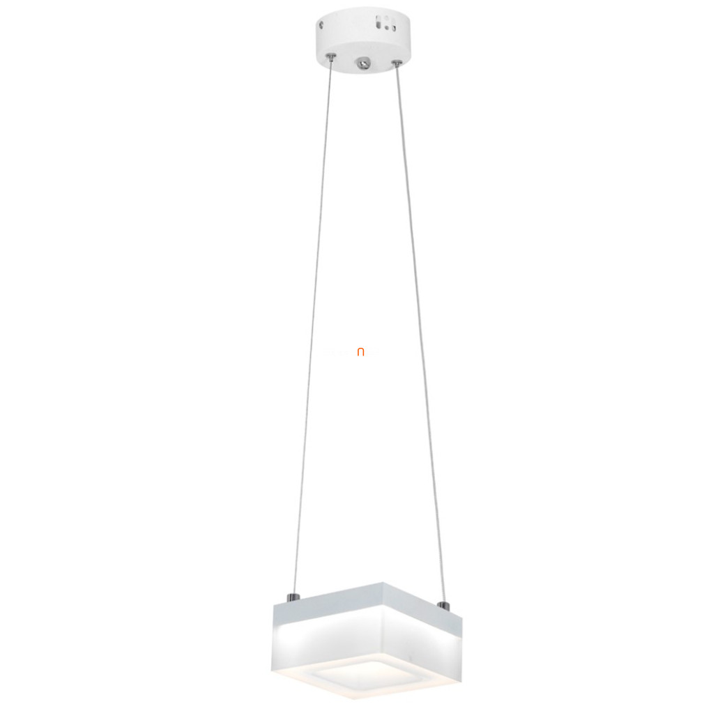 Függesztett LED lámpa 12 W, hidegfehér, fehér színű (Cubo)