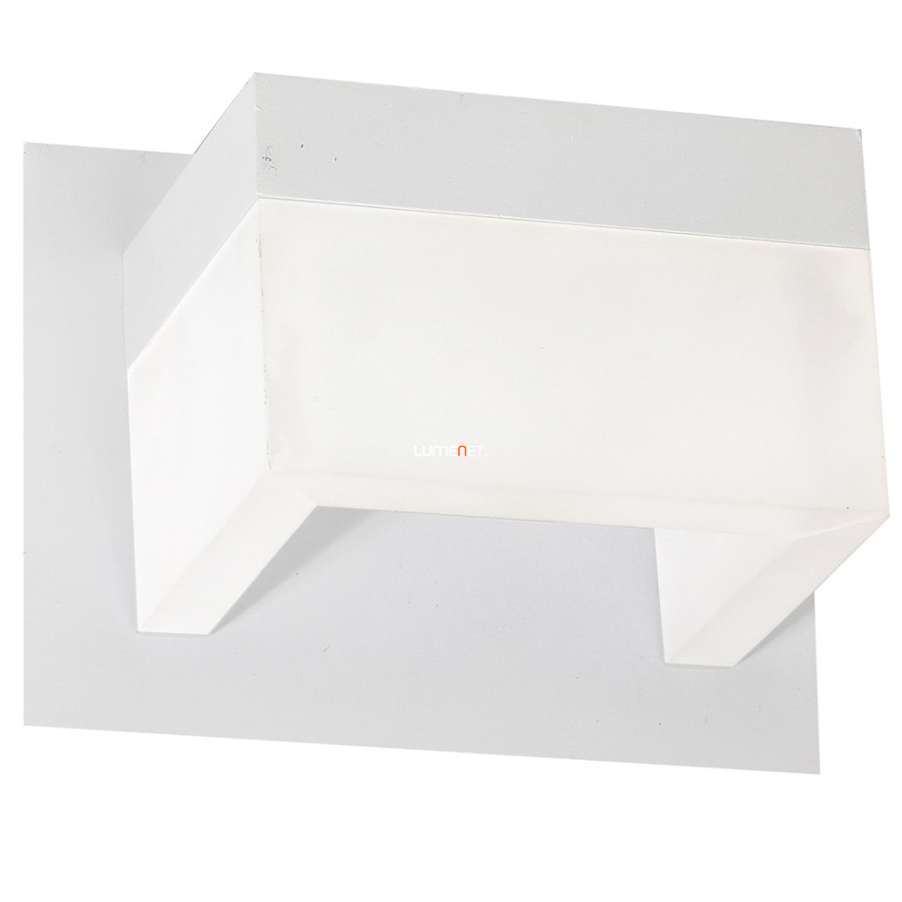 Fali LED lámpa 7 W, hidegfehér, fehér színű (Cubo)
