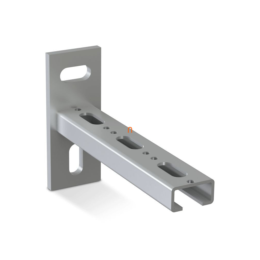 Niczuk Hosszanti sínkonzol 30x16 208mm C profil SS-C2,0-200 80930162000