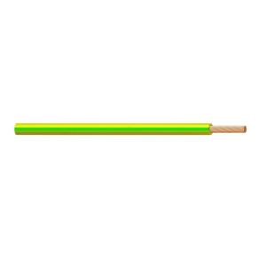   H05V-K 1x 1 zöld/sárga (100) 300/500V hajlékony egyerű sodrott vezeték (MCs-kh, MCskh)