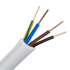   NYM-J 4x 1,5 szürke (100) 300/500V tömör installációs vezeték (MB-Cu, MBCu)