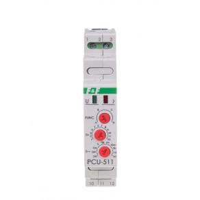   Időrelé multifunkciós, 12/264 V AC/DC, 8A, 1XNO/NC PCU-511UNI