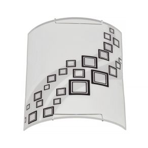 Mintás fali lámpa E27 foglalattal - Rubik Klausen KL8006