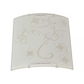 Mintás fali lámpa E27 foglalattal - Fiori Klausen KL8023