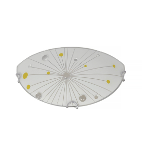 Mintás fali lámpa E27 foglalattal - Halley Klausen KL8025