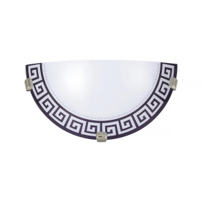   Meander mintás fali lámpa E27 foglalattal - Medea Klausen KL8049