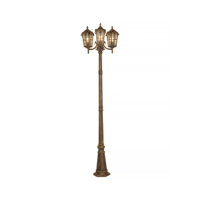   Kültéri klasszikus állólámpa, 227 cm 3xE27 foglalattal - Spokane Klausen KL5550