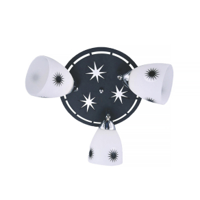   Mintás mennyezeti lámpa 3xE27 foglalattal - Allium Klausen LY-3036