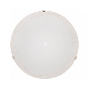   Mennyezeti lámpatest 2xE27 foglalattal IP20 220-240V fehér, króm - Klausen Simple LY-6023