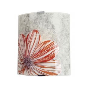 Mintás fali lámpa E27 foglalattal - Kriza Klausen KL5816