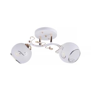   Mintás csillár króm színben 2xE27 foglalattal - Gina Klausen LY-3100