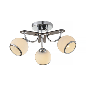   Csillár 3xE27 foglalattal, króm szegély - Orbs Klausen LY-3129