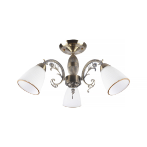   Antikolt klasszikus csillár 3 foglalattal - Mandy Klausen LY-3216