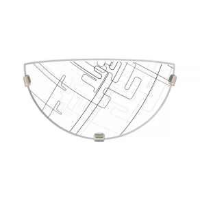 Mintás fali lámpa E27 foglalattal - Tetrix Klausen LY-6071