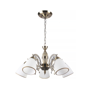 Antikolt csillár 5 foglalattal - Mandy Klausen LY-3243