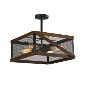 Loft csillár 4xE27 foglalattal - Lazarus Klausen KL6345