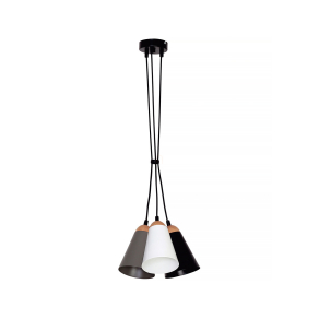   Trikolor függesztett lámpa 3xE27 foglalattal - Sweden Klausen KL6521