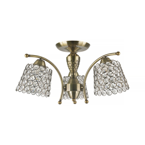   Csillár kristály berakással 3xE27 foglalattal - Myrna Klausen LY-3320