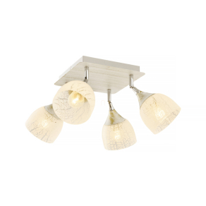 Mennyezeti lámpa 4xE27 foglalattal - Crack Klausen KL6617