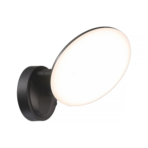   Kültéri fali LED lámpa, fehér, fekete, 12 W, 960 lm, 4000 K - Ossett Klausen KL121014