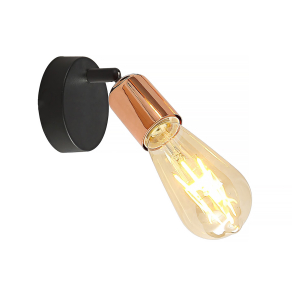 Fali lámpa E27 foglalattal - Straight Klausen KL161007