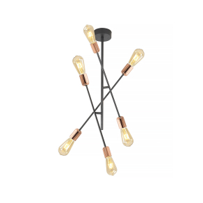   Design csillár 6xE27 foglalattal - Straight Klausen KL106005