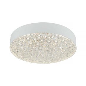   Mennyezeti LED lámpa, 50 cm, átlátszó, fehér, 40 W, 3900 lm, 4000 K - Neptun Klausen KL151027
