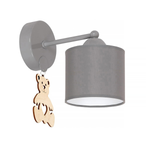   Fali lámpa maci dísszel E27 foglalattal - Tedd Klausen KL101035