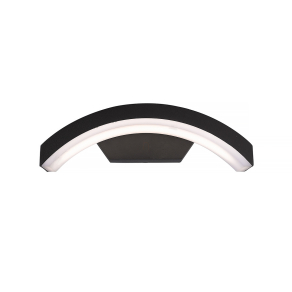   Kültéri fali LED lámpa, 13.5 W, 810 lm, 4000 K, fekete - Delta Klausen KL121038