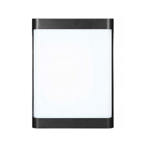   Kültéri fali LED lámpa, fekete, 16 cm, 12 W, 900 lm, 4000 K - Shelton Klausen KL121050