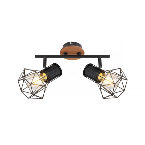 Mennyezeti lámpa 2xE27 foglalattal - Skull Klausen KL162018