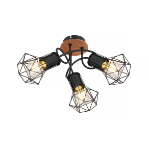 Mennyezeti lámpa 3xE27 foglalattal - Skull Klausen KL163017