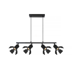   Függesztett lámpa lapát búrával 4xGU10 foglalattal - Hook Klausen KL114005